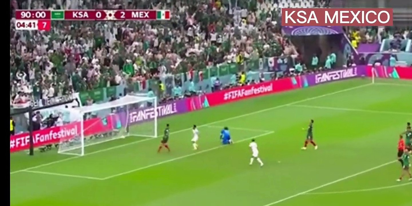 KSA VS MEXICO