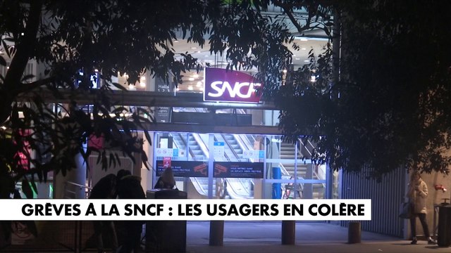Grèves à la SNCF : les usagers en colère