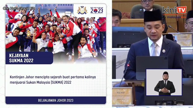 Johor MB Onn Hafiz Ghazi tables state budget for 2023