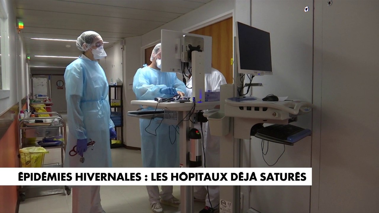Epidémies hivernales : les hôpitaux déjà saturés