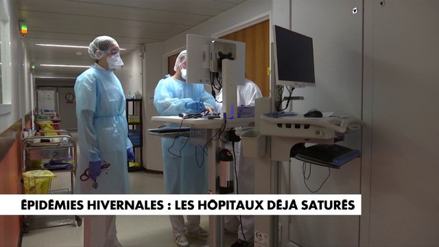 Epidémies hivernales : les hôpitaux déjà saturés