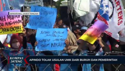 Apindo Tolak Usulan UMK dari Buruh dan Pemerintah