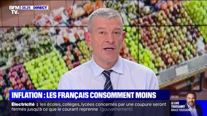 Inflation: les Français consomment moins