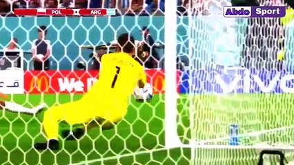 ملخص مباراة الأرجنتين وبولندا 2_0 واهدار ضربه جزاء