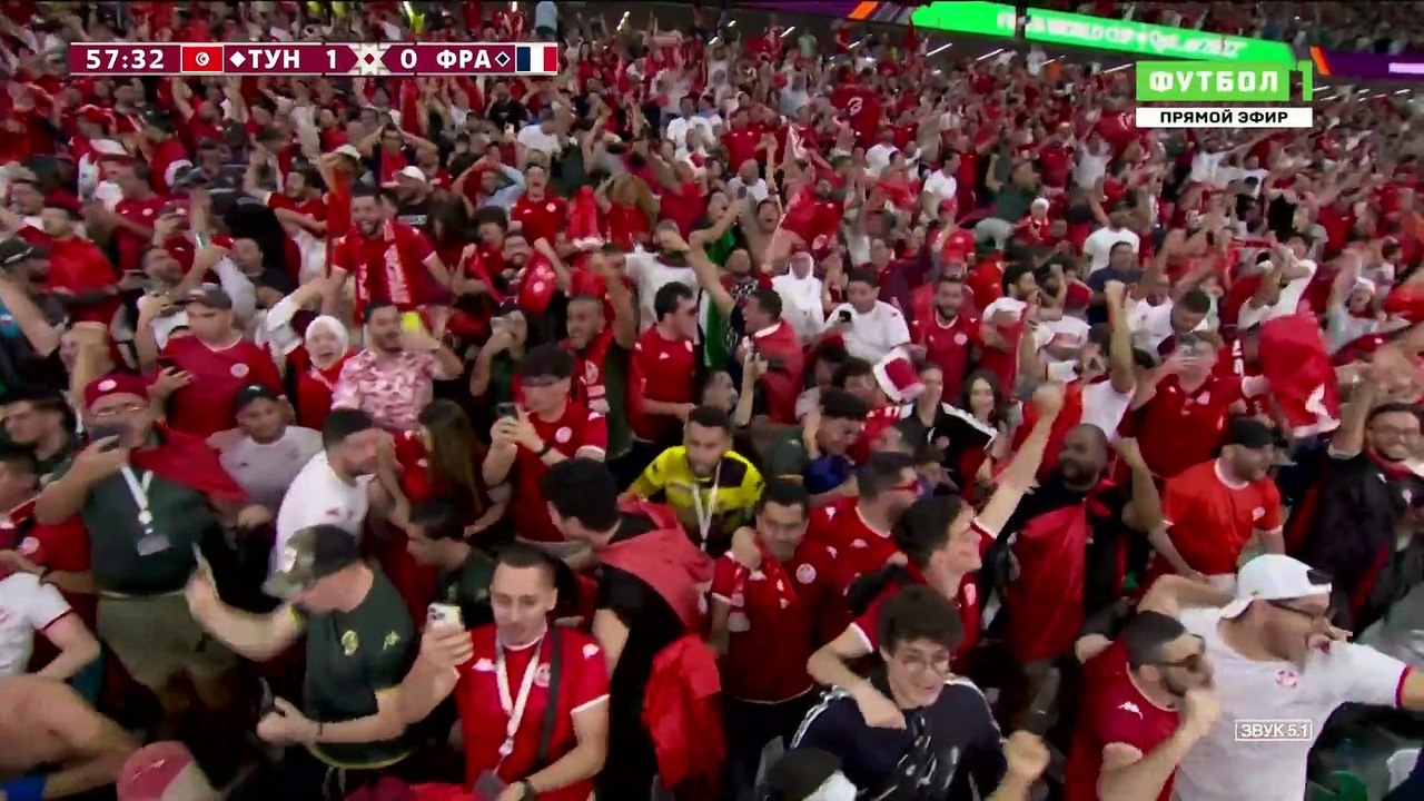 Goals Wahbi Khazri 58'  Tunisia vs France World Cup