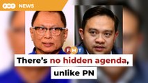 BN in unity govt because of trust, Puad tells Wan Saiful