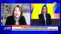 Delia Muñoz: “Solo el Congreso podría legitimar una asamblea constituyente”