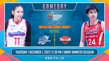 GAME 1 DECEMBER 01, 2022 | CREAMLINE COOL SMASHERS vs CHERY TIGGO CROSSOVERS | BATTLE FOR 3RD, 2022 PVL REINFORCED CONFERENCE