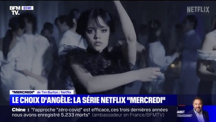 Le choix d'Angèle - Sur Netflix, la série "Mercredi" popularise la mode gothique