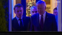 Amici, ma... Le perplessità del presidente francese Macron a Washington