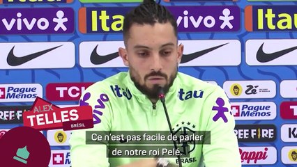 Brésil - Alex Telles sur Pelé : "Tout ce que je demande à Dieu, c'est de bénir sa vie"