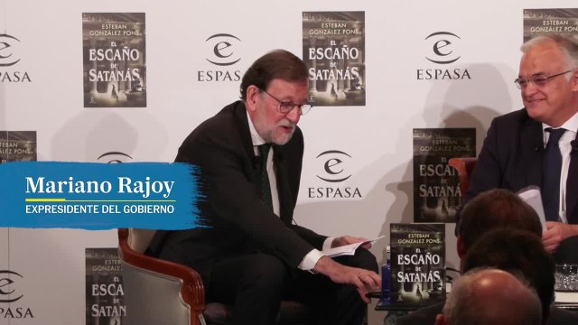 Presentación de la novela 'El escaño de satanás' de Esteban González Pons