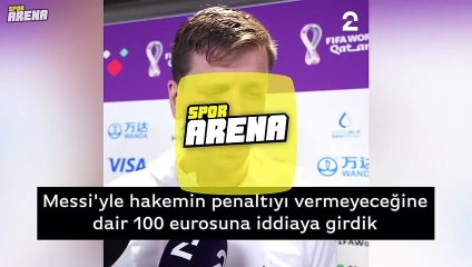 Szczesny: Penaltı öncesinde Messi ile iddiaya girdik