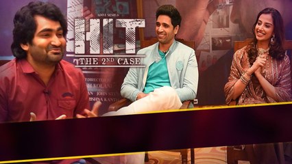 Adivi Sesh హీరో అయ్యేందుకే విలన్ అయ్యా.. Hit 2 Team *Interview | Telugu OneIndia
