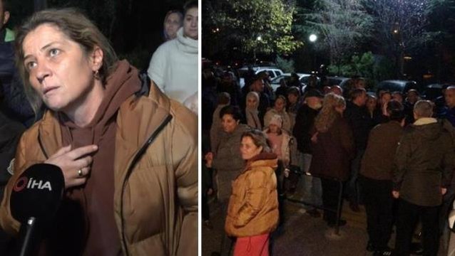 Gece yarısı zam protestosu! Sokağa dökülen site sakinleri Yönetim istifa sloganları attı