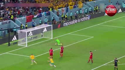 मैथ्यू लेकी ने पैरों के बीच बॉल घुमाकर दाग दिया तूफानी गोल, देखें Video