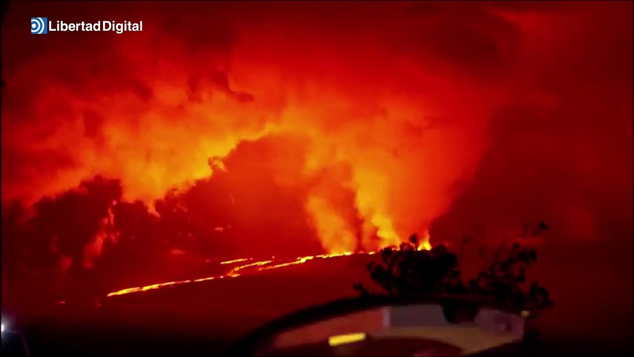 Las impresionantes imágenes del volcán activo más grande del mundo