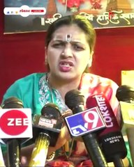 रूपाली ठोंबरे भडकल्या... सरकारची उलटी गिनती सांगितली... गणित पण सांगितलं--