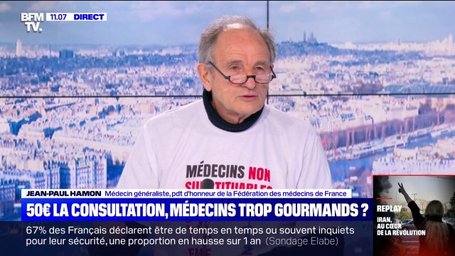 Grève des médecins libéraux: On est méprisés, ignorés depuis 20 ans , dénonce Jean-Paul Hamon