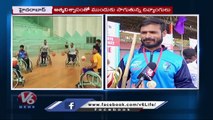 Disabled People Sports Meet In LB Stadium _ Hyderabad _ V6 News