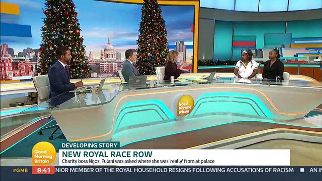 Ngozi Fulani discusses Palace race row on GMB