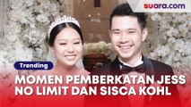 Sempat Dirahasiakan, Momen Pemberkatan Jess No Limit dan Sisca Kohl Akhirnya Terungkap