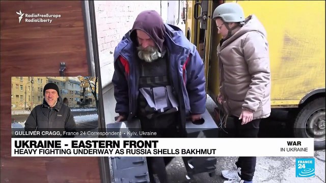 Ukraine; Intense fighting underway as Russia shells Bakhmut