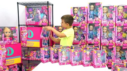 Diana pretend play with Love Diana dolls