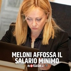 Il governo Meloni affossa la mozione sul salario minimo