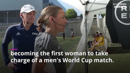 All-female referee team to take charge at men's World Cup game for the first time ever