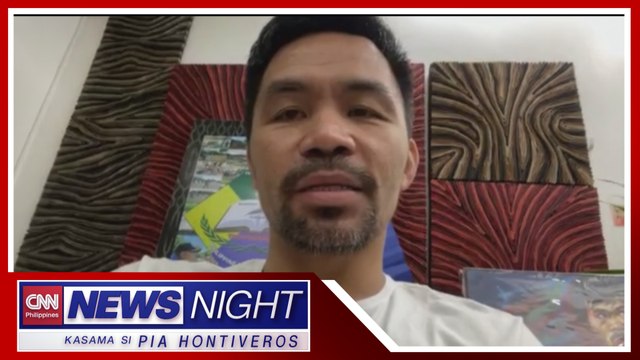 Nakalaban ni Pacquiao, magrereklamo kontra sa retired referee | News Night