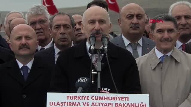 AĞRI HAMUR-TUTAK-PATNOS DEVLET YOLU AÇILIŞI YAPILDI - 1