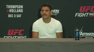 Ex champion Rafael Dos Anjos previews his lightweight UFC fight with Bryan Barberena