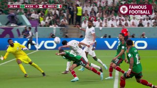 Match Highlights - Saudi Arabia 1 vs 2 Mexico - World Cup Qatar 2022 | Famous Football