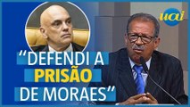 Ex-desembargador é aplaudido por pedir prisão de Moraes no Senado