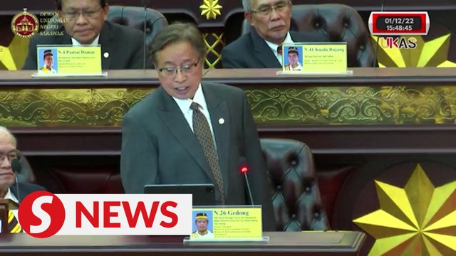 Sarawak exploring new sources of revenue, says Abang Johari