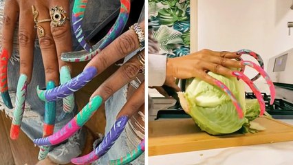 Living Life With Super Long Fingernails