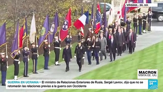 Antes de reunirse con Joe Biden, Emmanuel Macron critica el proteccionismo estadounidense