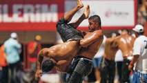 This Country's National Sport Is Oil Wrestling