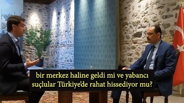Cumhurbaşkanlığı Sözcüsü İbrahim Kalın, İsveçli gazeteciye kızdı, röportajı yarıda bıraktı: Bunlar FETÖ ağzıdır, bunlar PKK ağzıdır