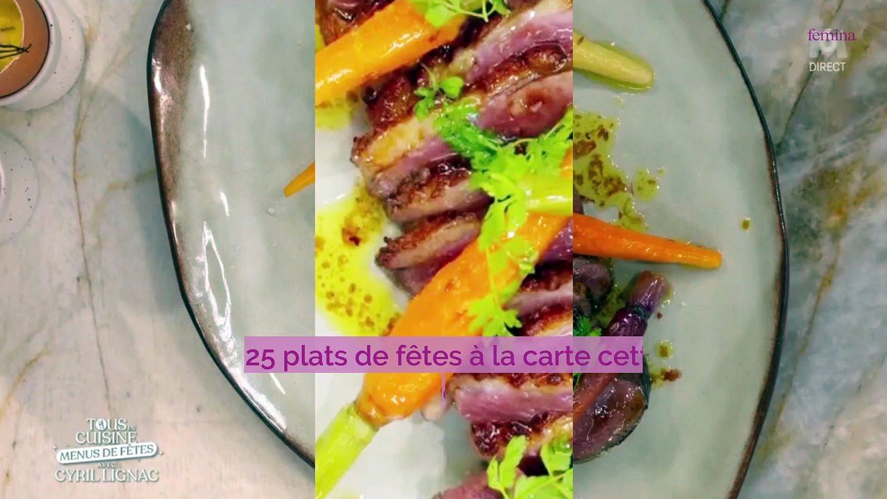 Cyril Lignac dans « Tous en cuisine, menu de fêtes » : voici la recette de son filet de bœuf chimichurri, roses de pomme de terre