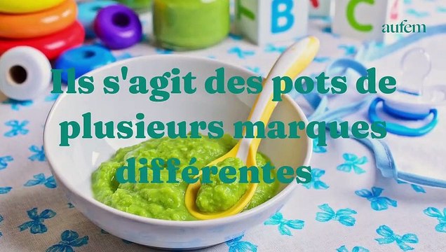 Rappel produit : ces purées pour bébé vendus dans toute la France ne doivent pas être consommés