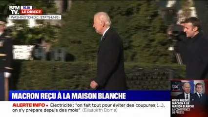  Emmanuel Macron reçu à la Maison Blanche