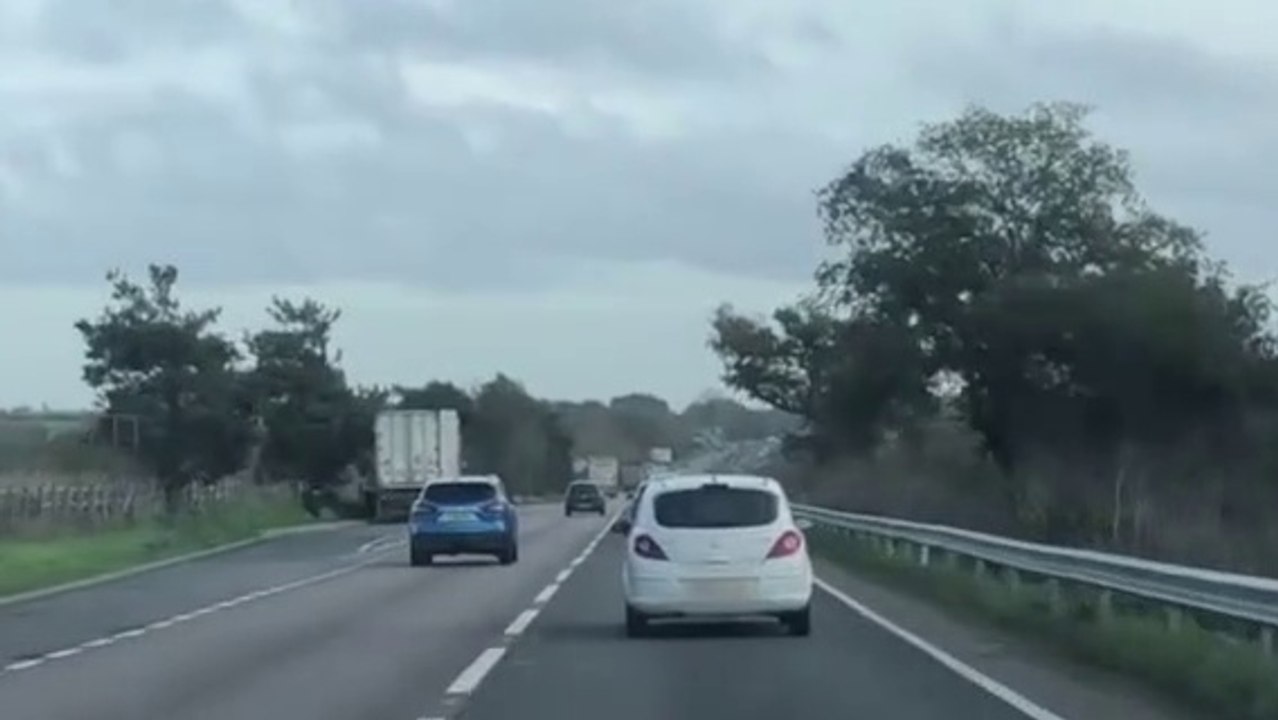 Drink drive sentence for man seen swerving HGV on A14