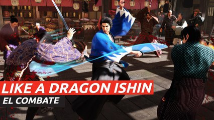 Like a Dragon Ishin! - Tráiler de combate