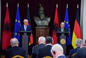 Almanya Cumhurbaşkanı Steinmeier, Arnavutluk Meclisinde milletvekillerine hitap etti