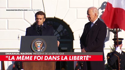 Download Video: Emmanuel Macron : «Nos démocraties sont bousculées par les mêmes doutes»