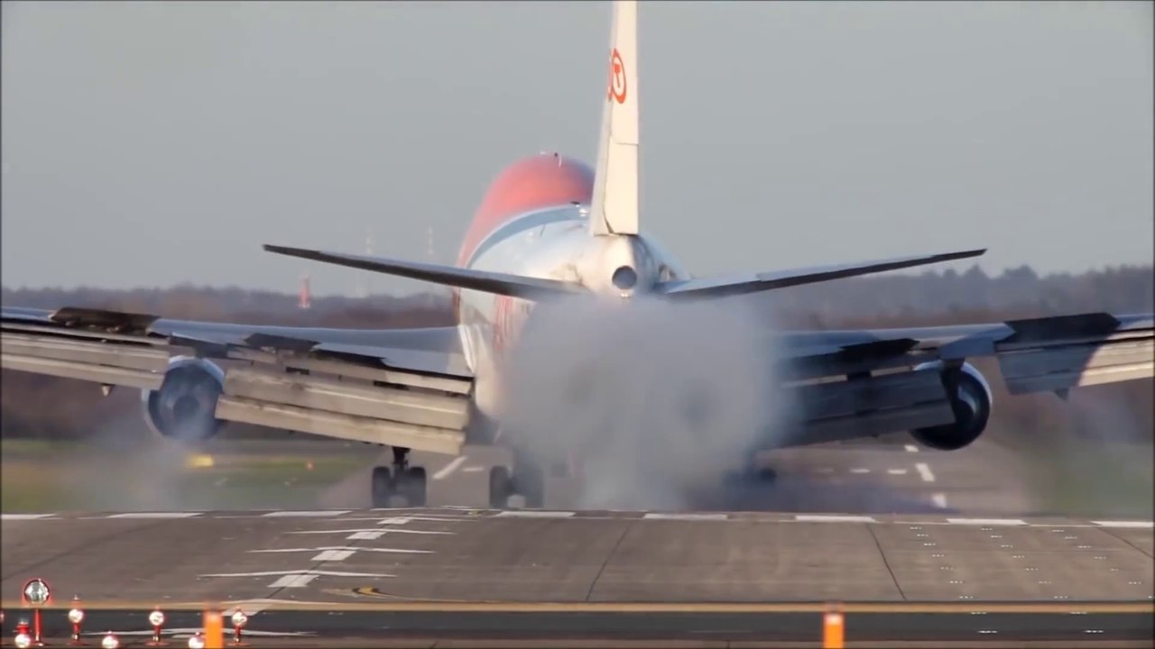 TOP 10 HARD LANDINGS - AIRBUS A380, BOEING 747, ANTONOV AN124