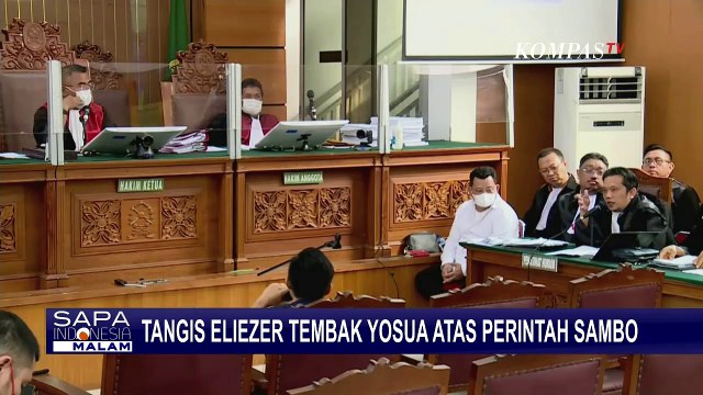Eliezer Menangis di Persidangan Saat Ceritakan Detik-Detik Penembakan Yosua!