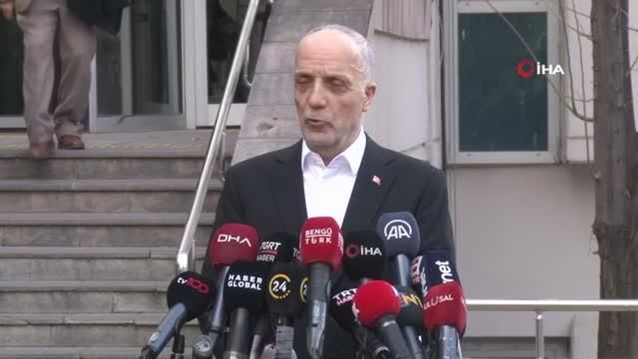 Türk-İş Başkanı Atalay: "Asgari ücret maalesef geçim ücreti oldu bu ülkede"